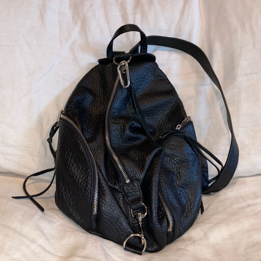 rebecca minkoff julian leather backpack - like new